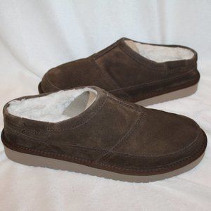 NIB‎ UGG KOOLABURRA MEN'S SLIP ON SUEDE SLIPPERS BROWN 10